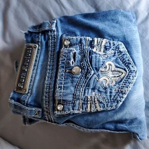 Rock Revivial 28 Straight Carden Jeans